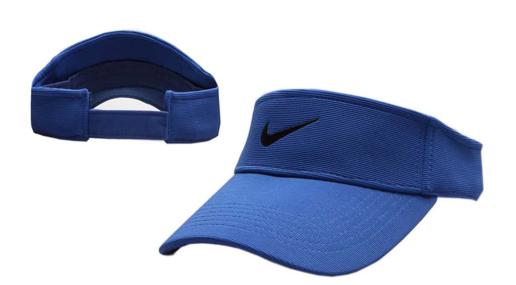 Nike Logo Blue Adjustable Visor YPMY